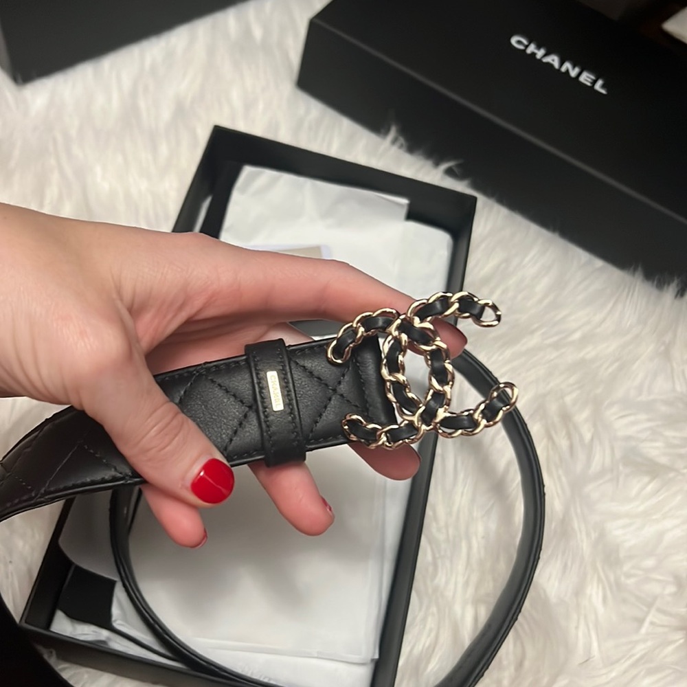cc  chanel belt